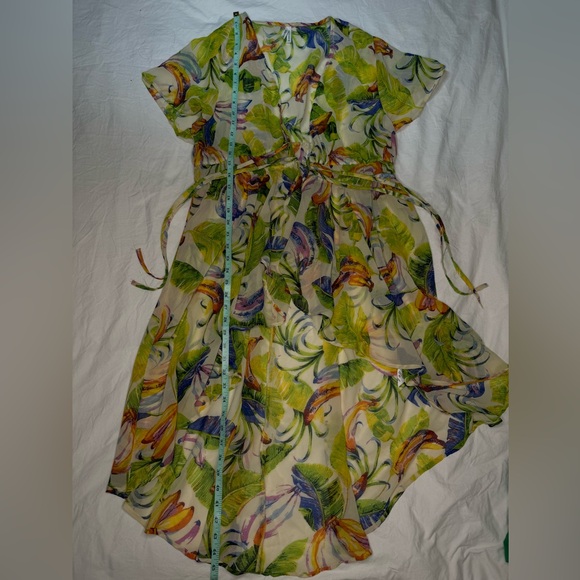 Live 4 Truth Swim Coverup Tropical Leaf Print Beach Dress X-Large Women’s - Picture 7 of 8